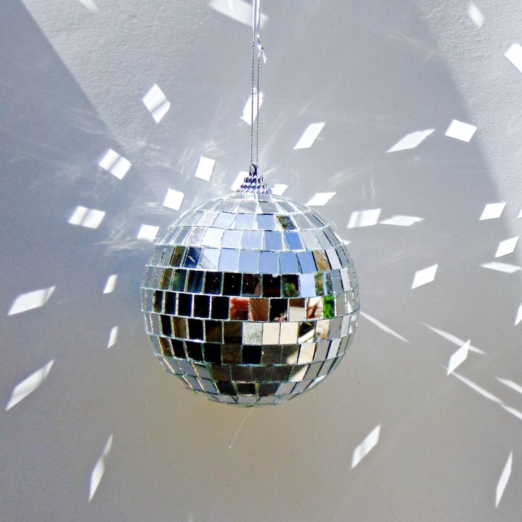 24inch 60cm disco mirror ball night light for your room - Image 8