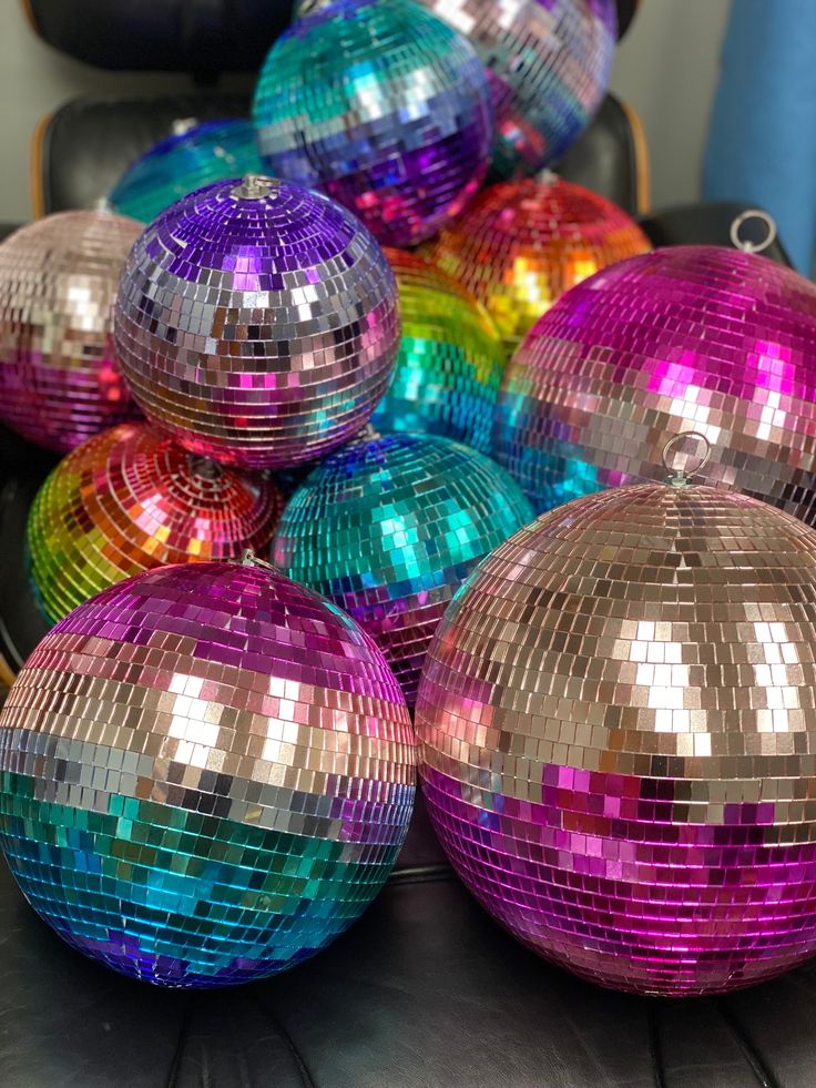 Mfgdisco Mirror Disco Ball Party Bright Reflective Ball