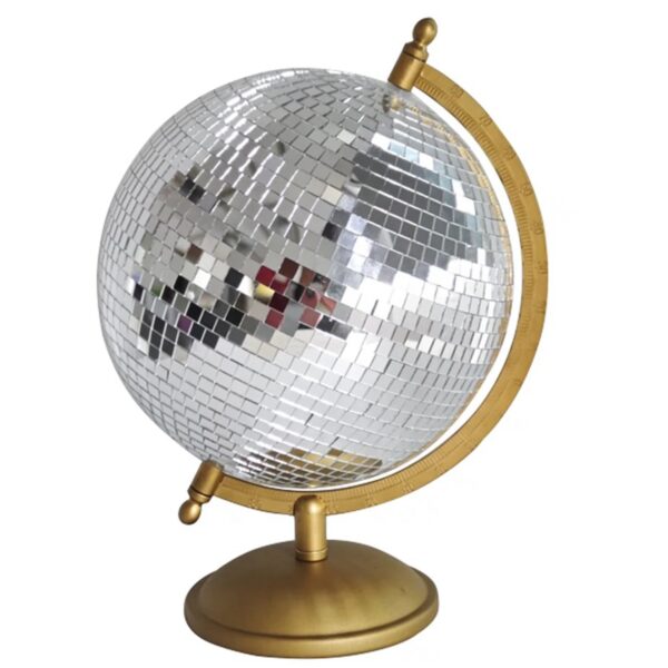 Disco ball globe