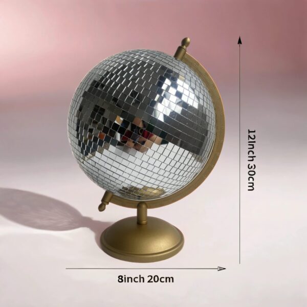 disco ball globe dimension