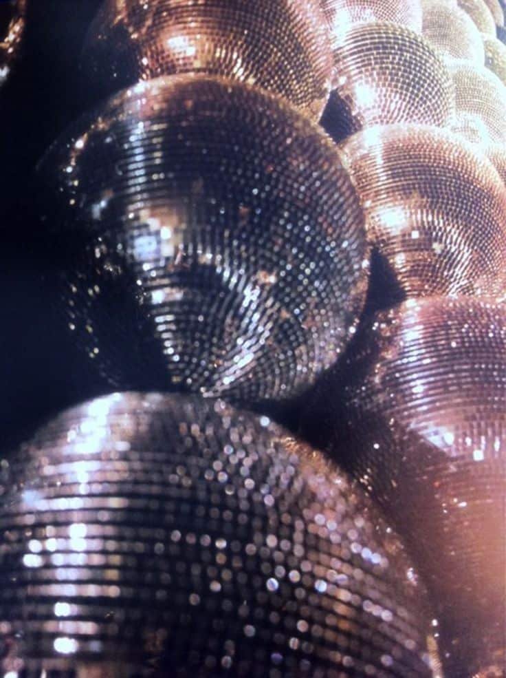 8inch 20cm disco mirror ball light effect for wedding - Image 3