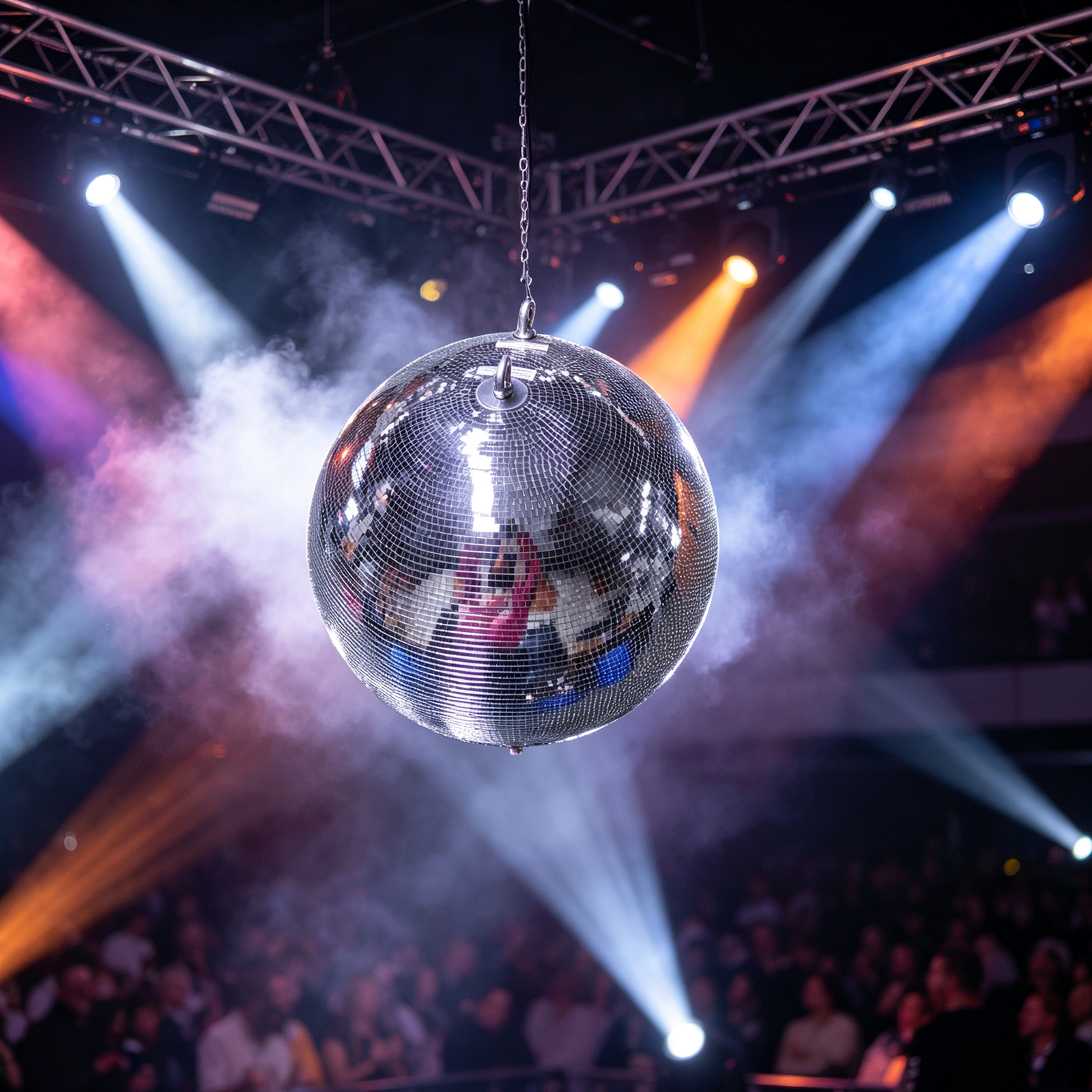 24inch 60cm disco mirror ball night light for your room - Image 3
