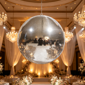 30inch 75cm rotating glitter disco ball karaoke and party