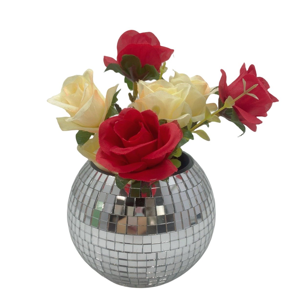 4inch 10cm tabletop disco ball pencil makeup container - Image 6