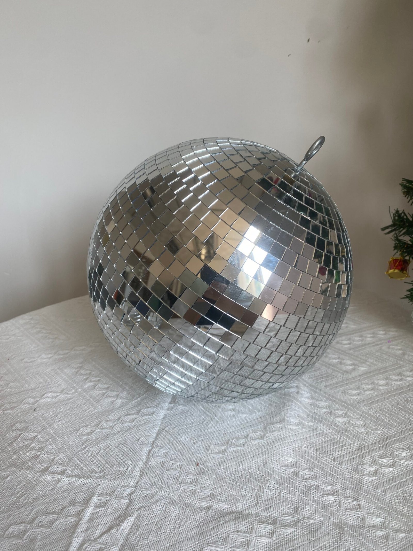 8inch 20cm disco mirror ball light effect for wedding - Image 3