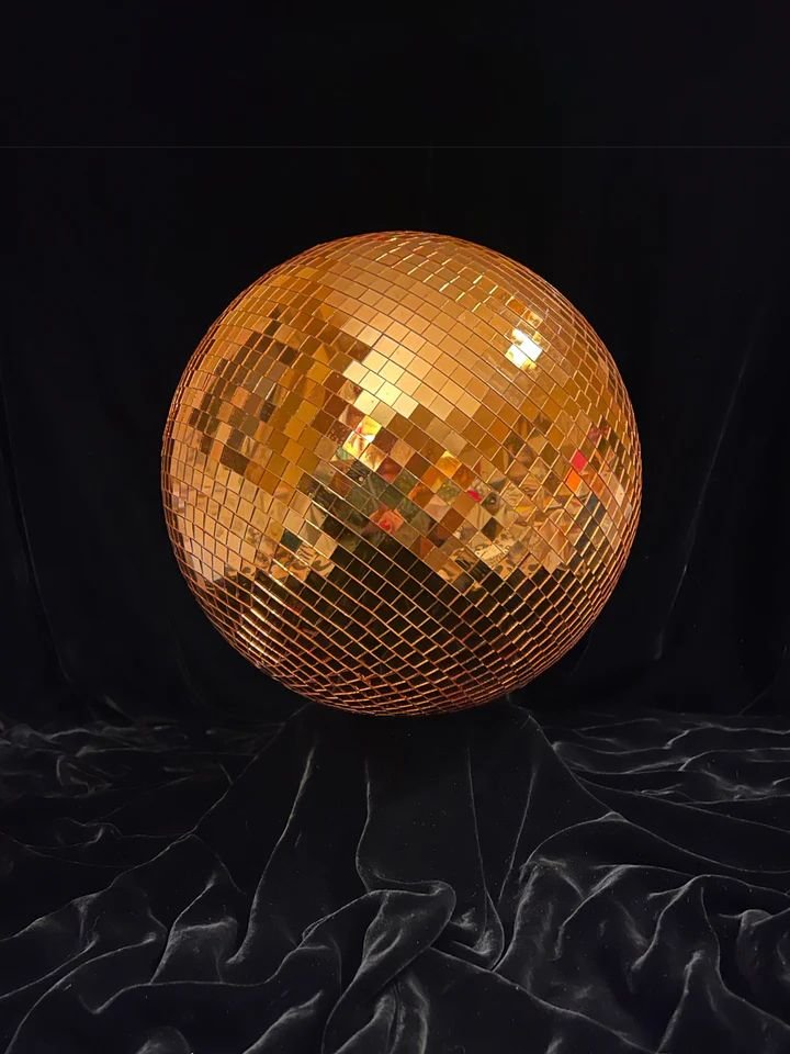 30inch 75cm rotating glitter disco ball karaoke and party