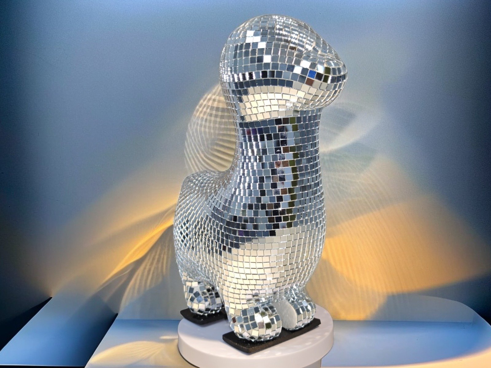 Disco Alpaca Statue