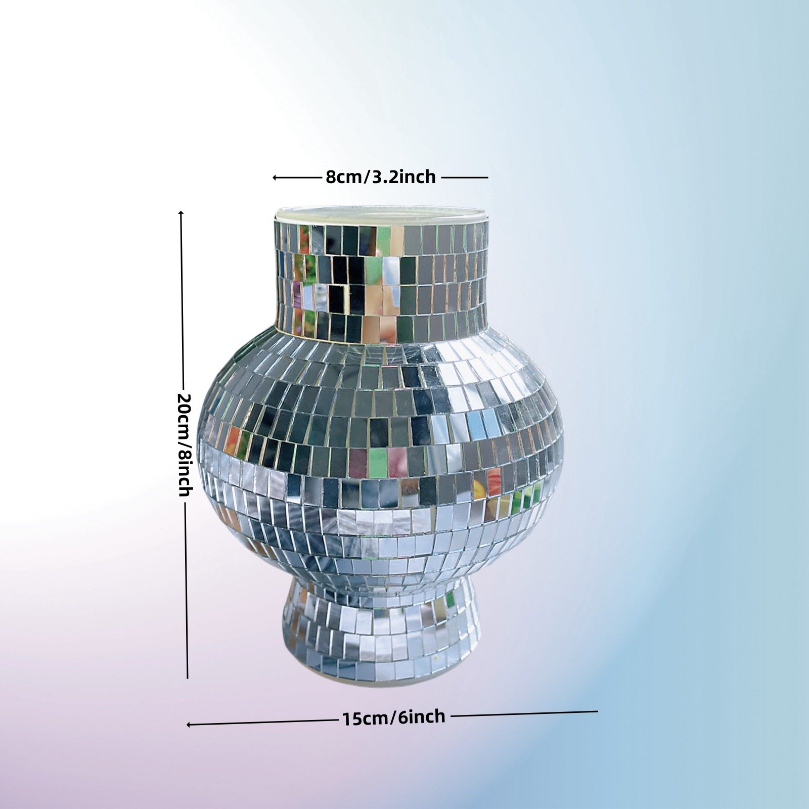 Disco Glass Vase