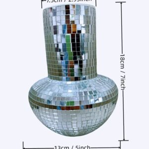Disco Glass Vase tabletop
