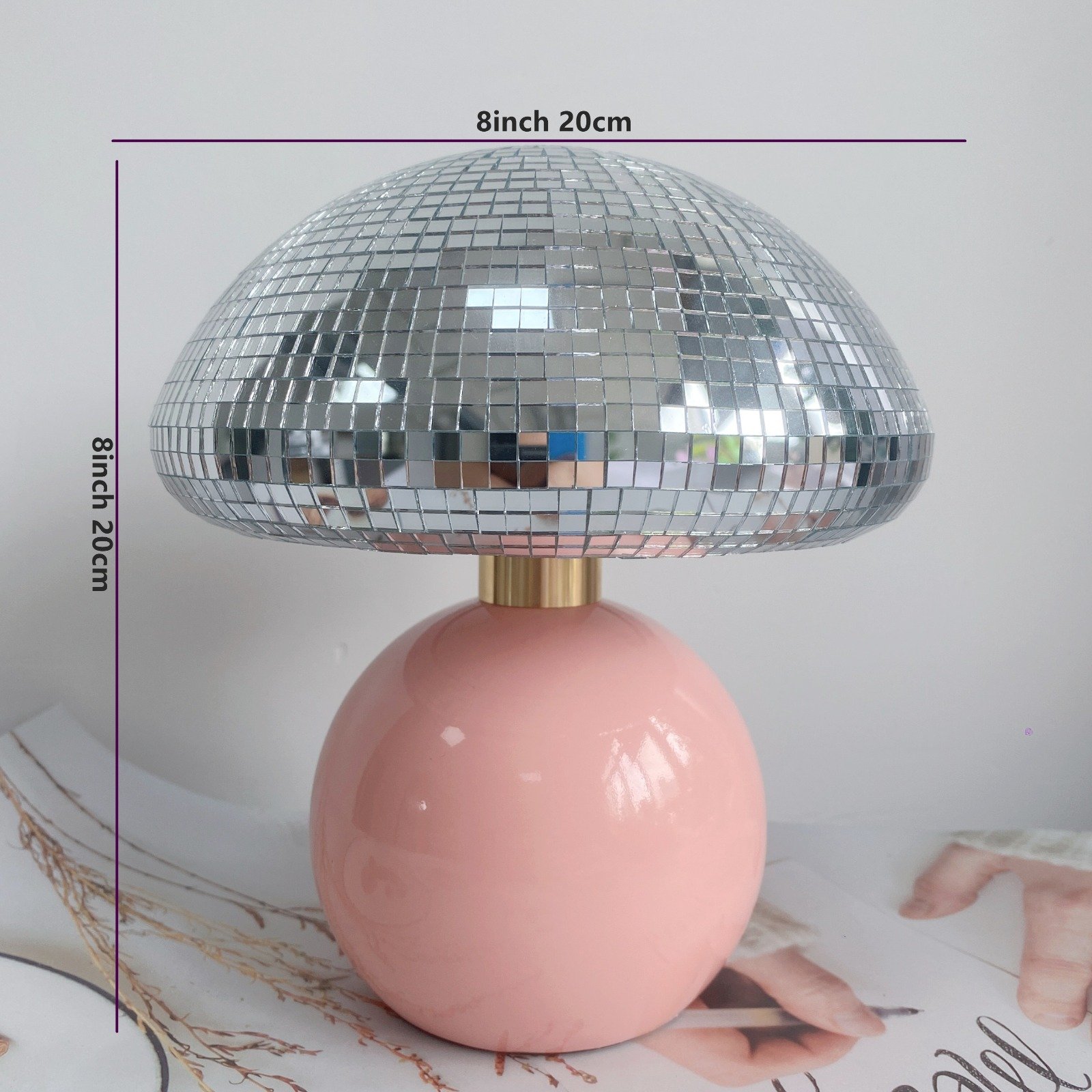USB LED disco Mushroom decorative night lamp