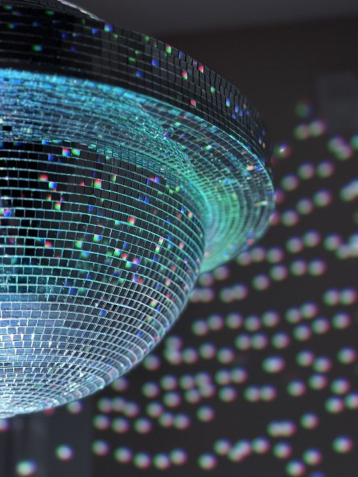 4inch 10cm disco glitter mirror ball - Image 4