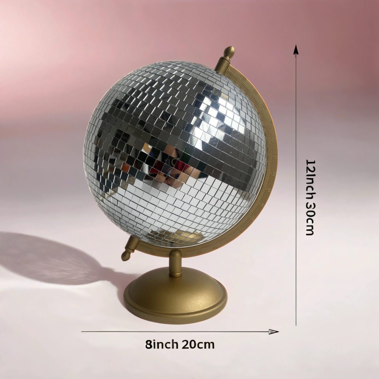 Disco Ball Globe Stutue Home Decor - Image 6