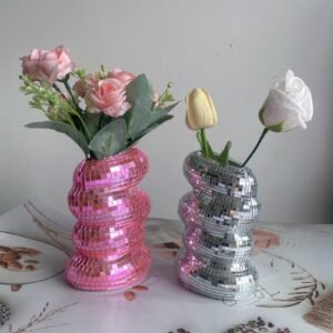 Plastic Disco Planter