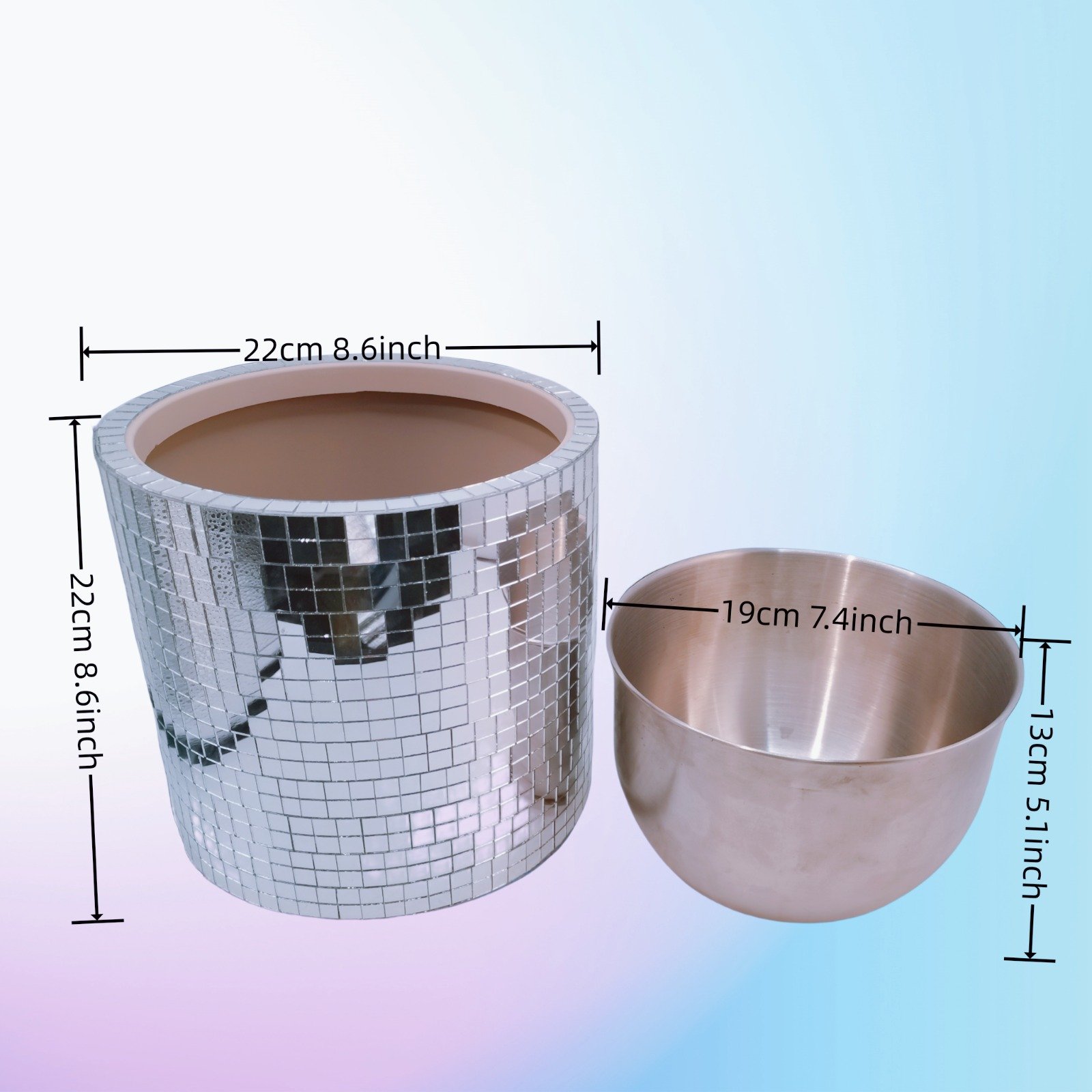 Large Disco Ice Bucket - Image 11